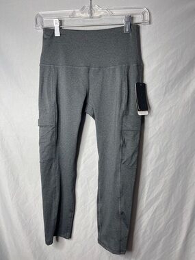 New York Laundry Gray Active Leggings Capris